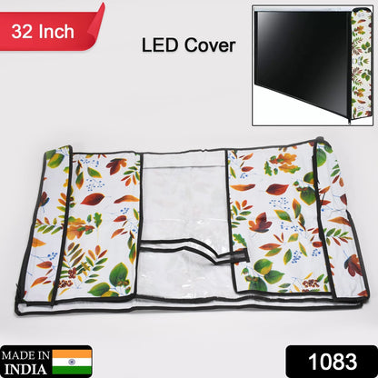 LED television cover with zip lock