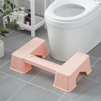 Plastic toilet stool