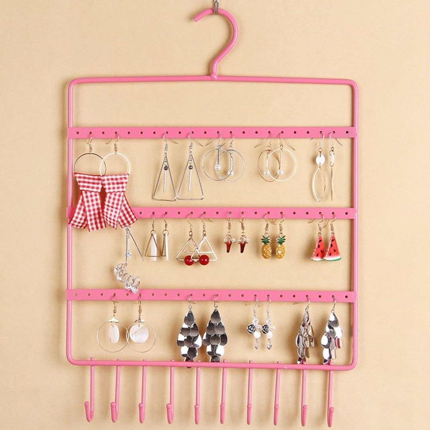 Earrings hanger with 10 hooks