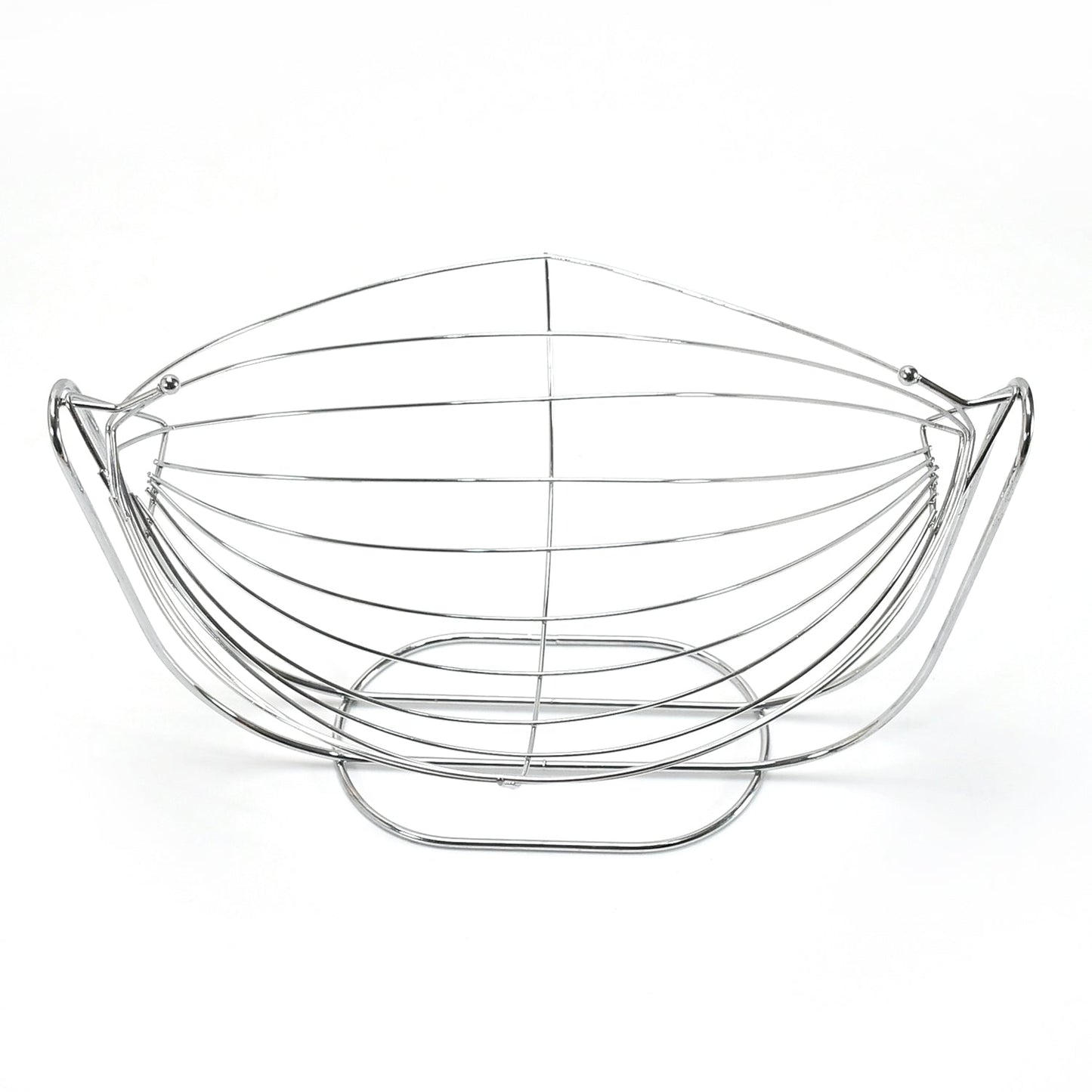 Decorative fruit bowl with swing handle