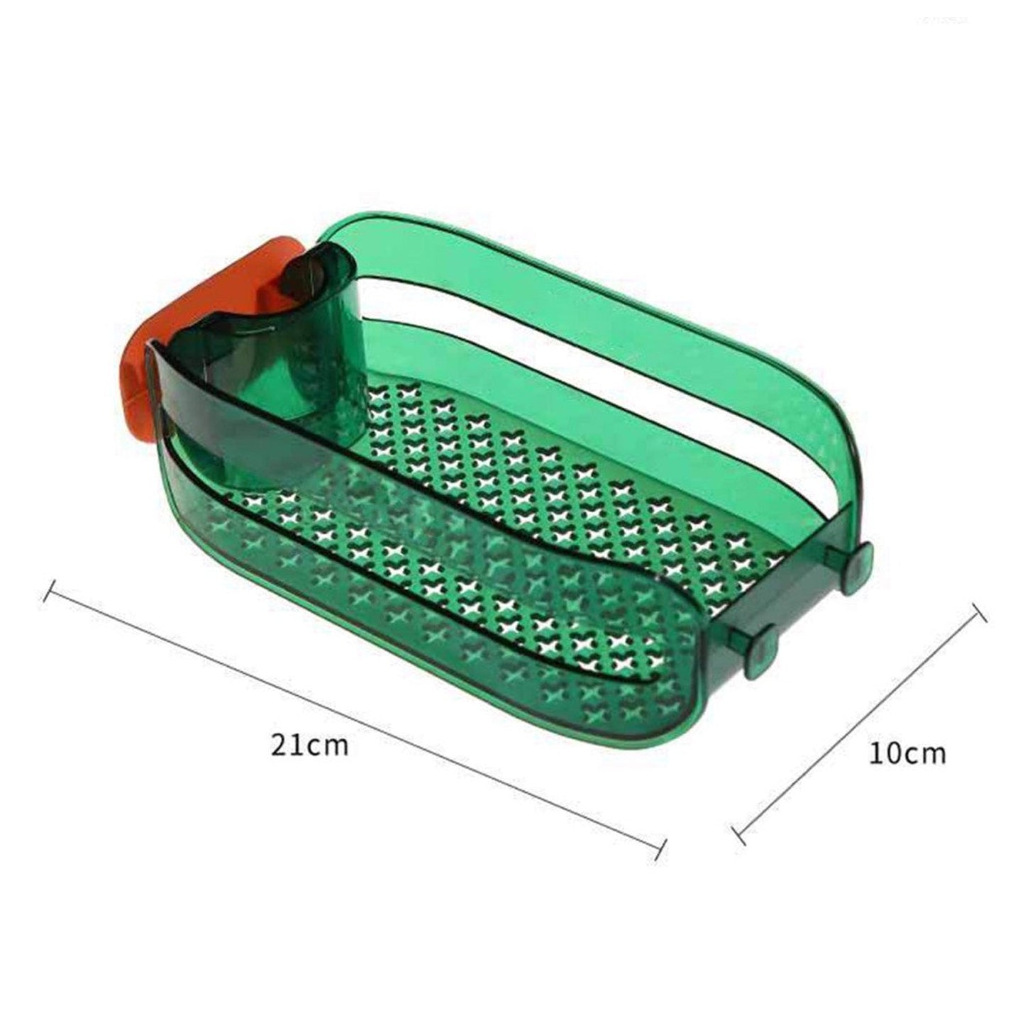 Drain basket for faucet, plastic, used for sink straining