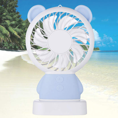 USB fan with bear design