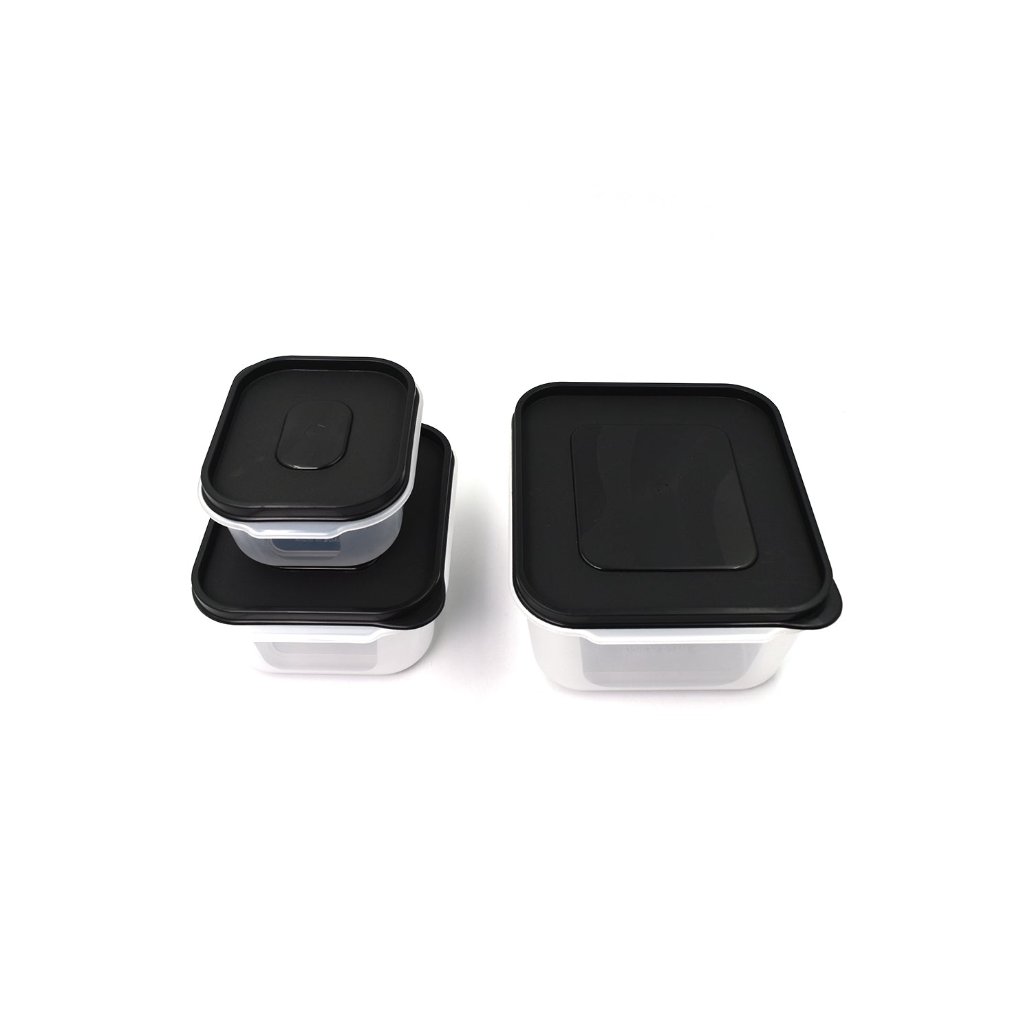 Square food storage container set