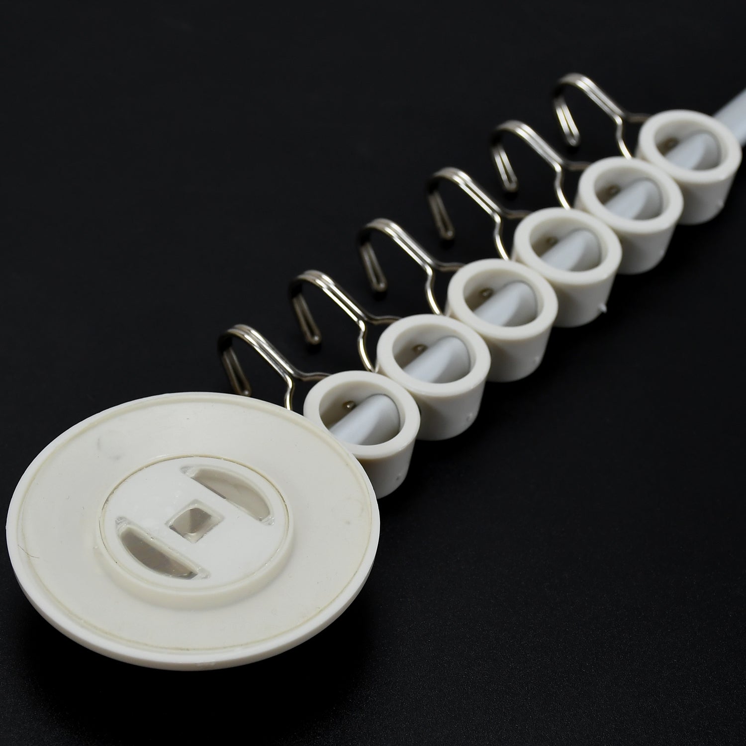 Wall hook set with six multiuse hooks