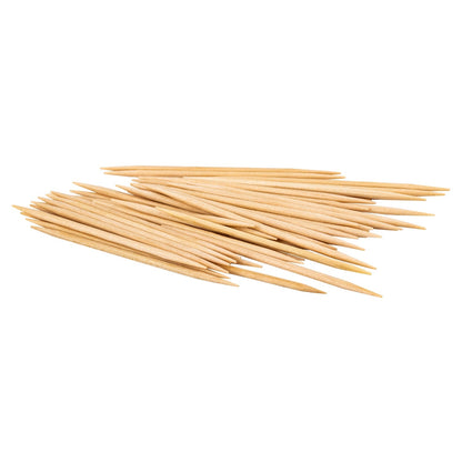 Toothpicks with wooden dispenser