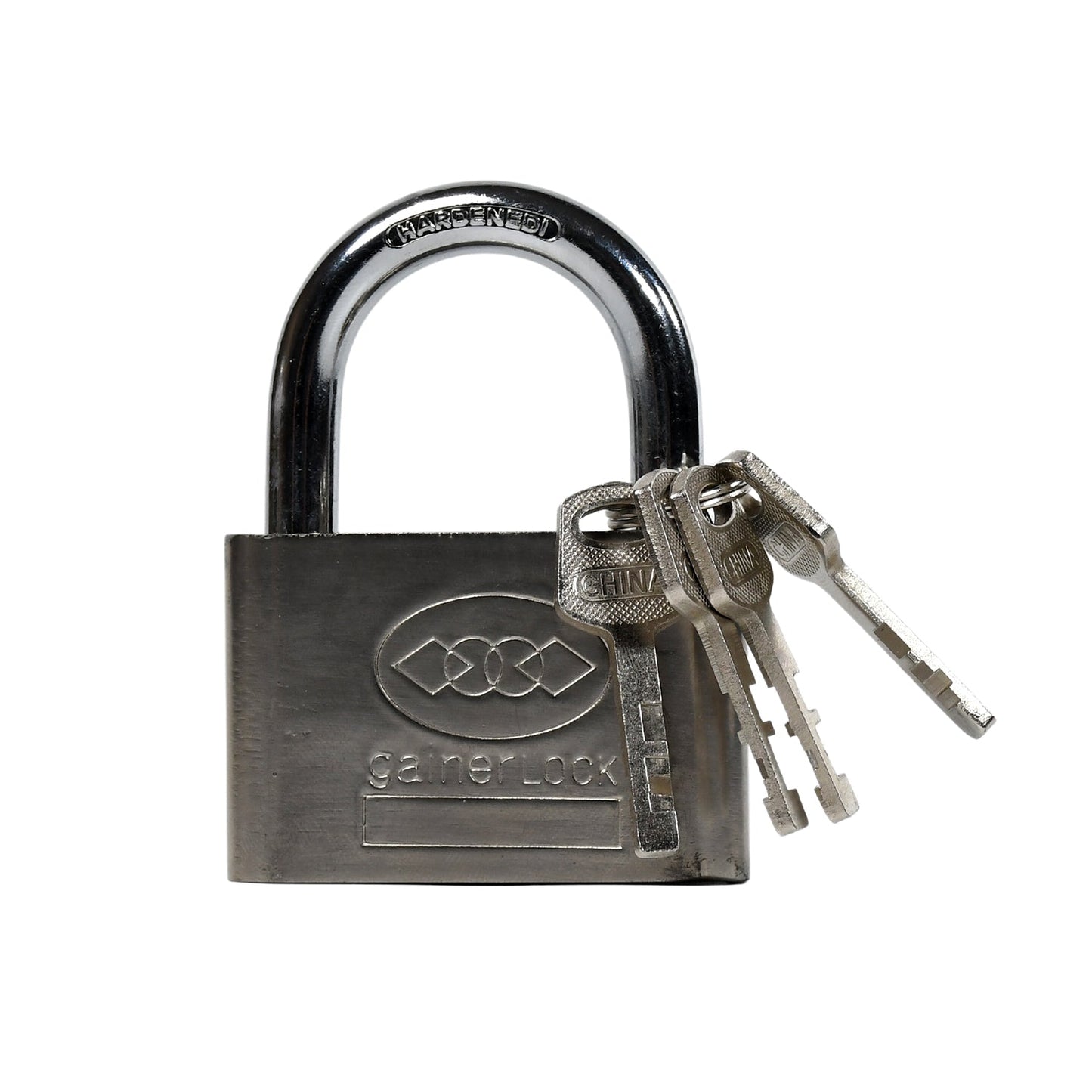 Compact padlock, robust design for enhanced protection