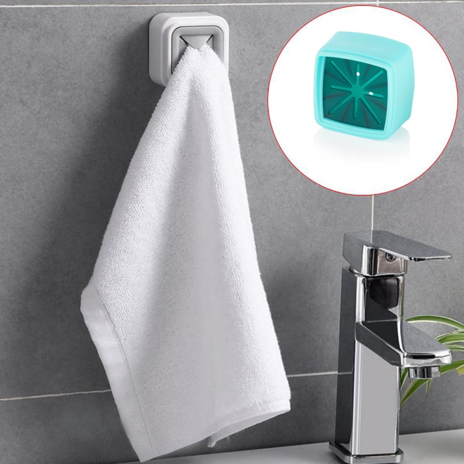 Stylish towel holders for easy bathroom organization