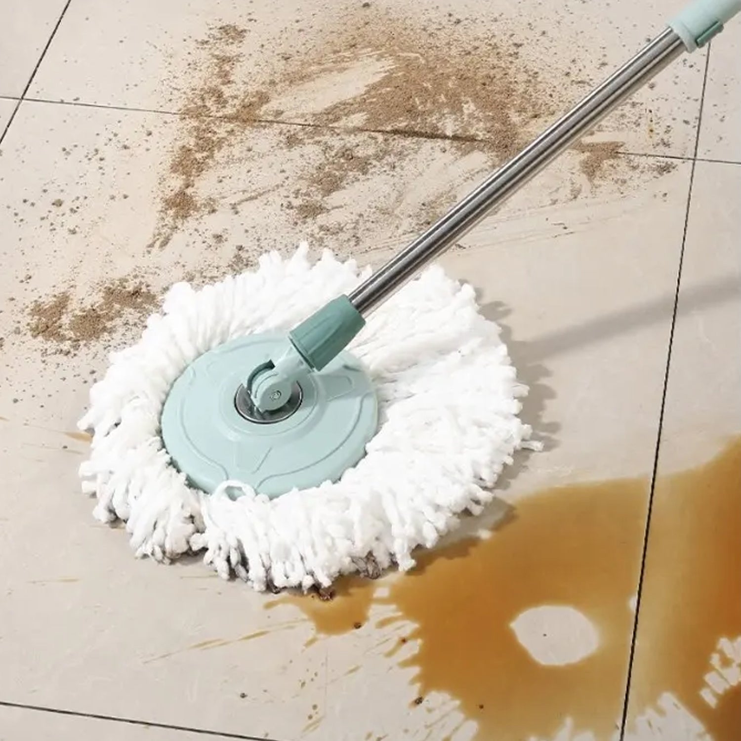 Magic Mop with Steel Spin