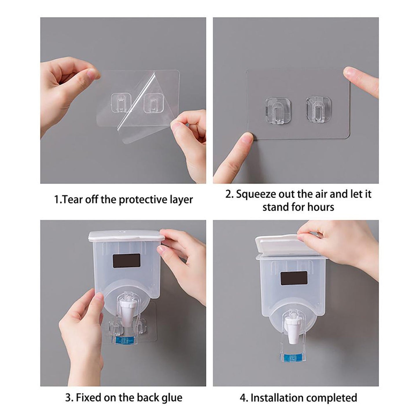 Versatile kitchen tool for neatly storing and dispensing sauces