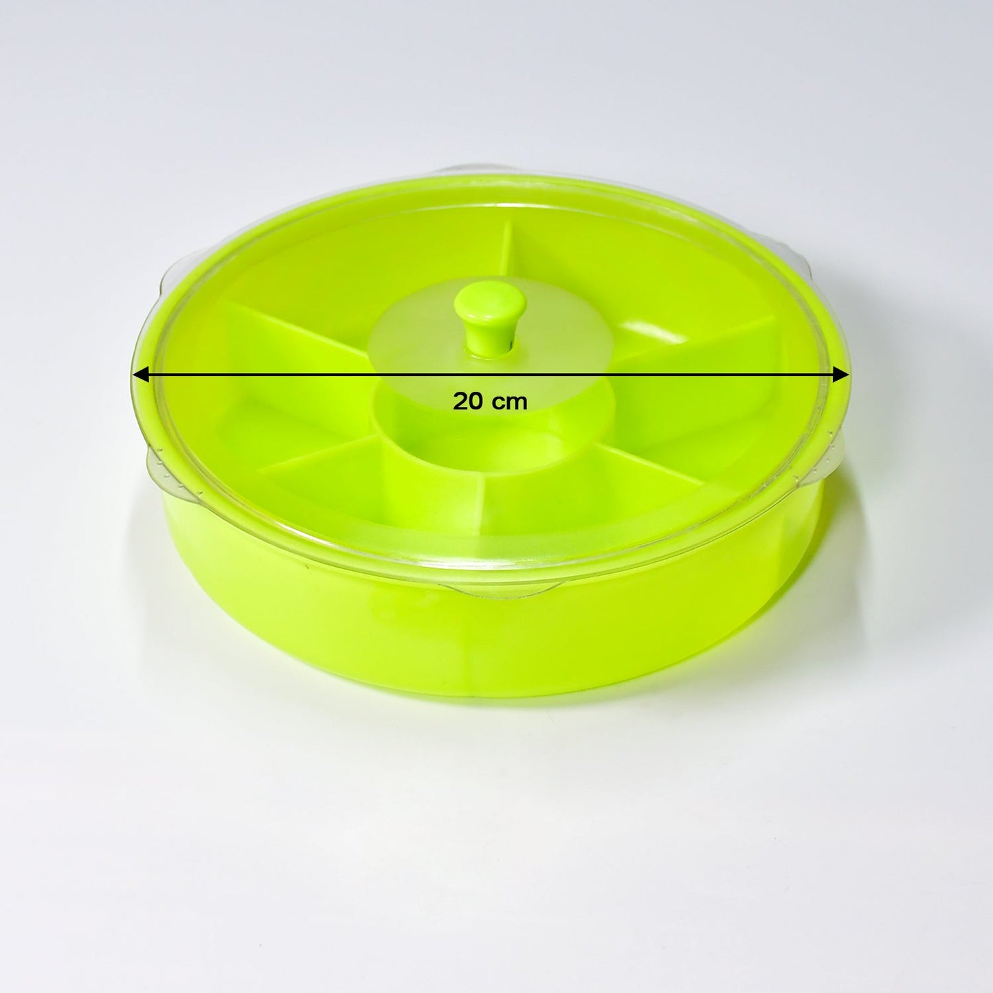 Dry-fruit box with single spoon for kitchen use