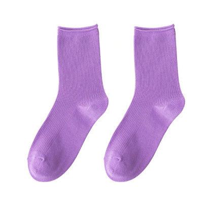 Close-up of classic socks, demonstrating their comfort and breathability