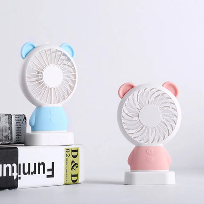 Bear-shaped desk fan