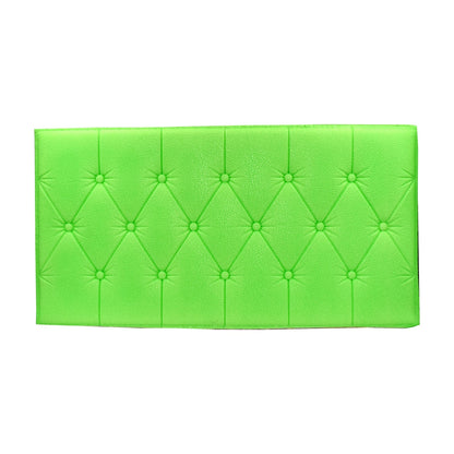 Green 3D adhesive wallpaper for living room decor