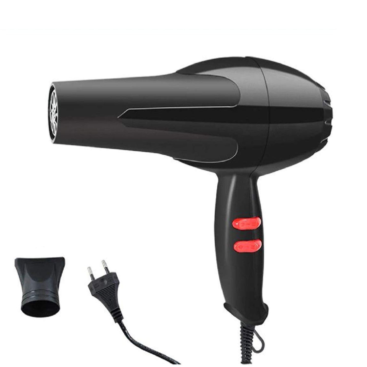 Professional hair dryer with hot and cold settings.