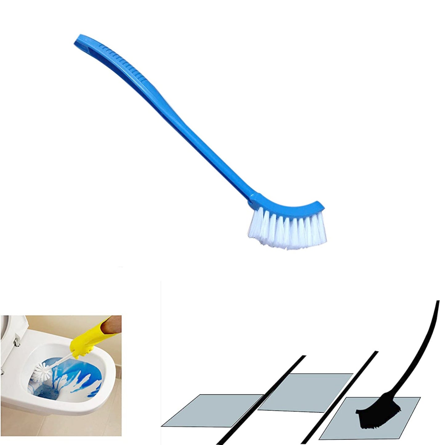 Toilet cleaning brush