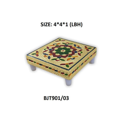 Handicraft wooden stool set for various uses