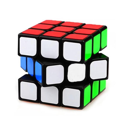 Colorful 3x3x3 puzzle cube