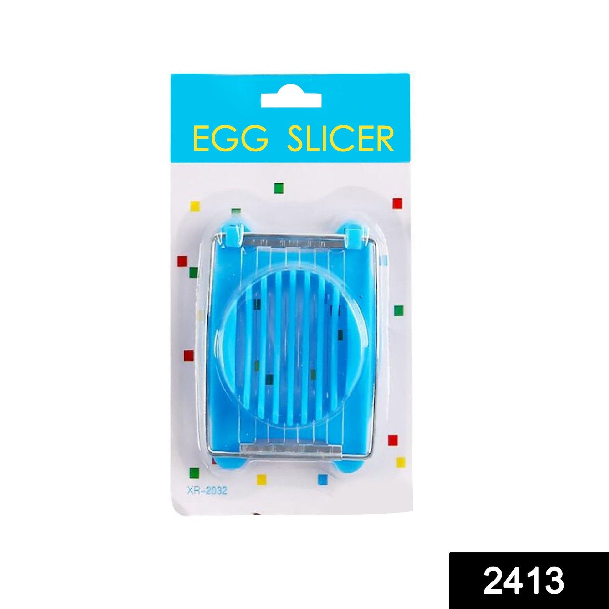 Multi-purpose egg slicer made of plastic with durable stainless steel wires