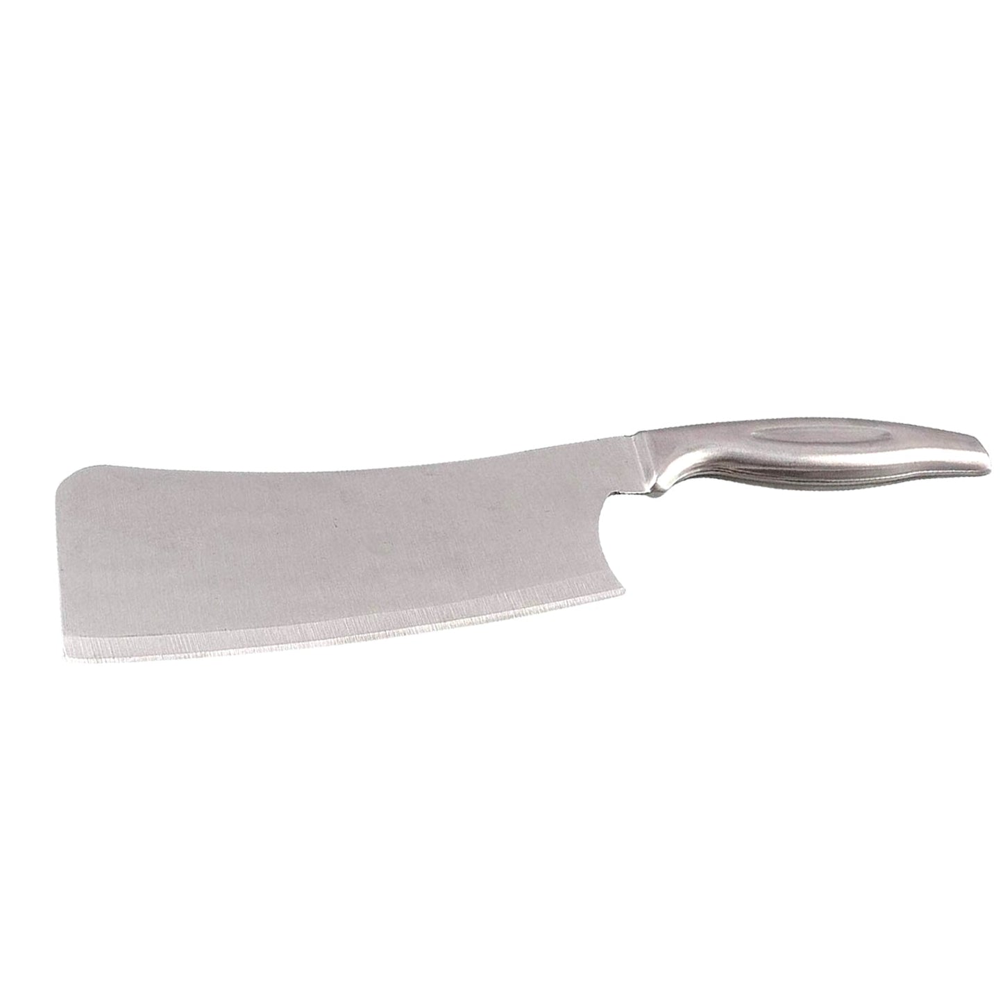 Stainless steel knife with ergonomic handle and sharp blade