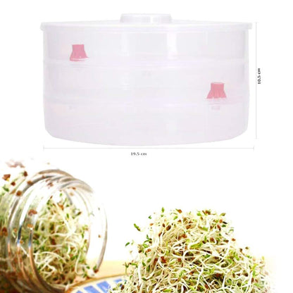 Plastic sprout maker for home use