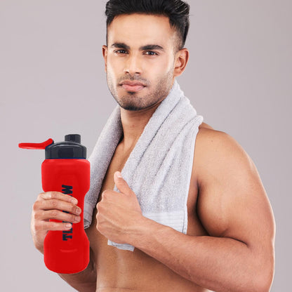 Gym water bottle shaker