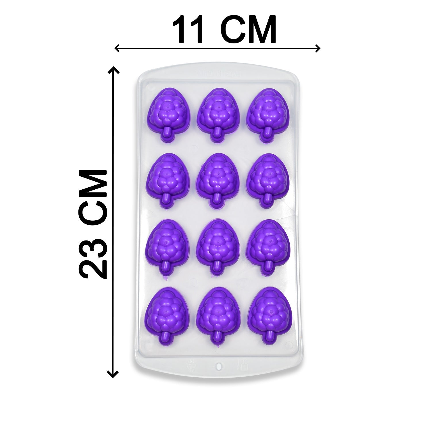 Ice trays with lid, flexible silicone for easy ice removal