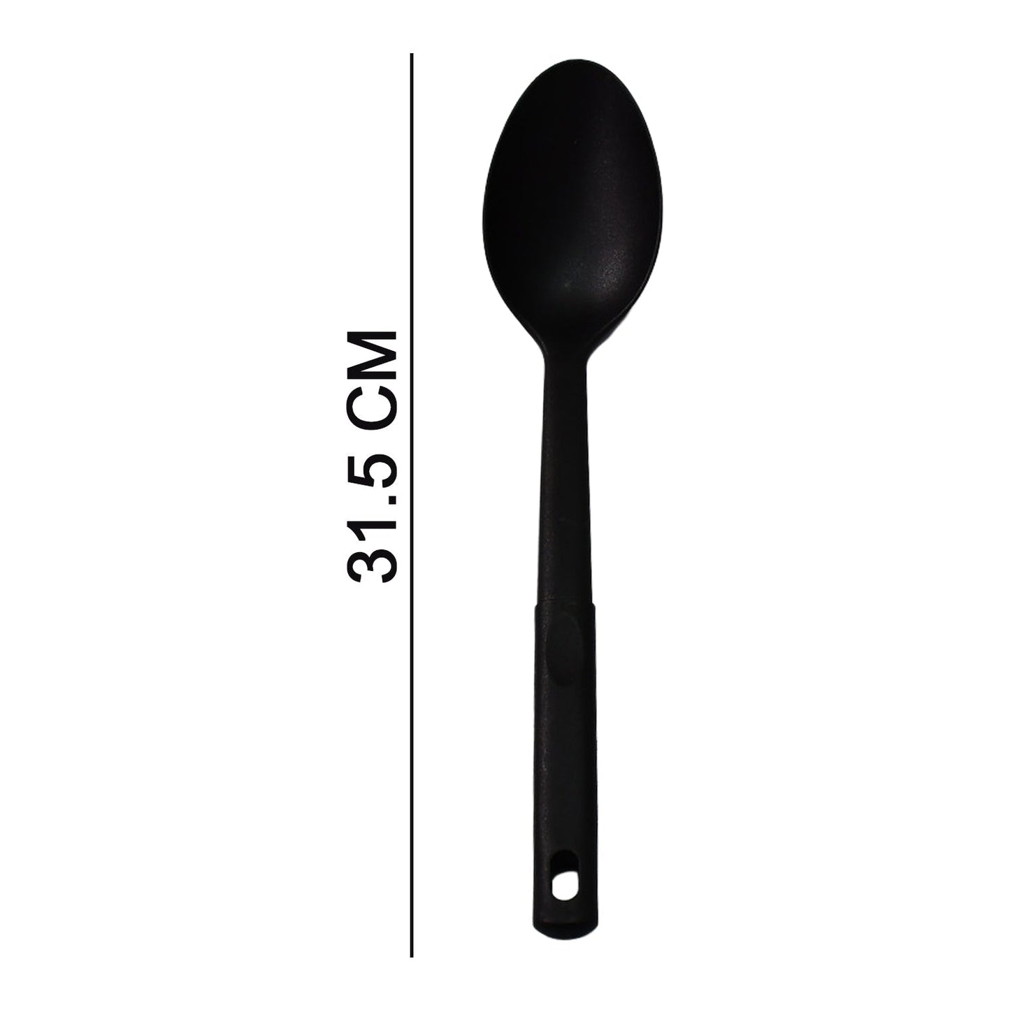 Assorted color nylon basting spoon, 31 cm