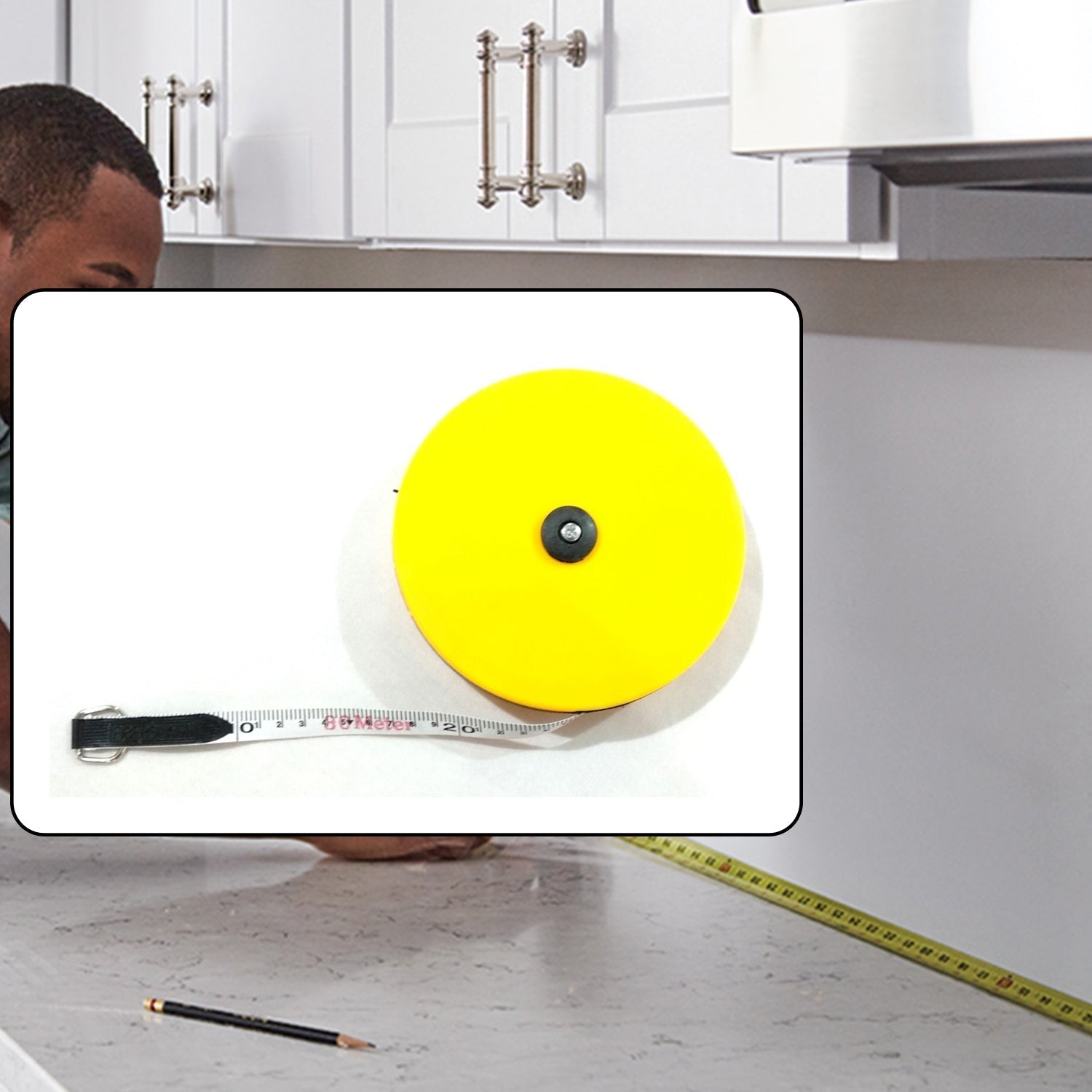 30-meter professional measuring tape with sturdy design.