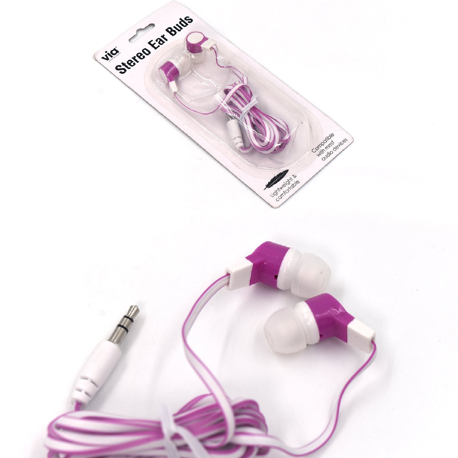 Earphones with diverse colors and patterns