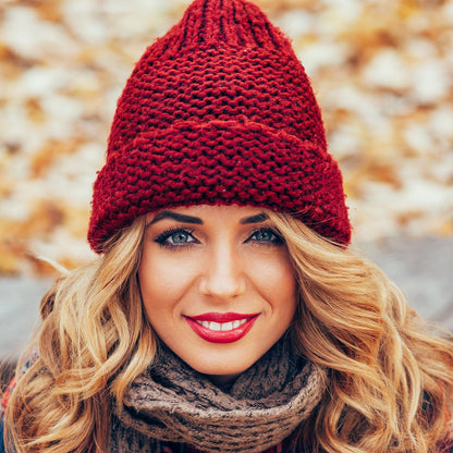 Warm winter cap for outdoor sports