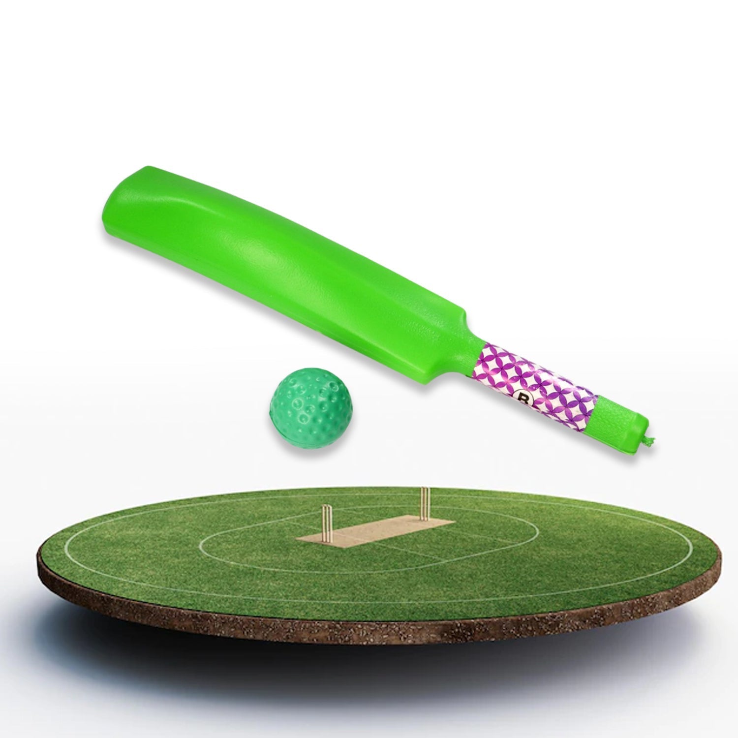 Plastic cricket bat and ball toy for kids