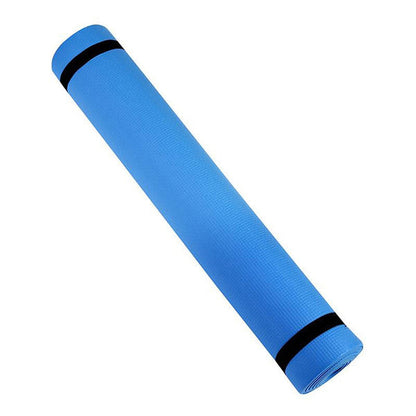 Yoga mat and bag with strap