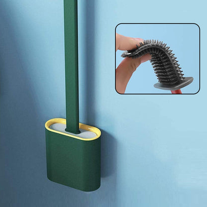 Toilet cleaning brush