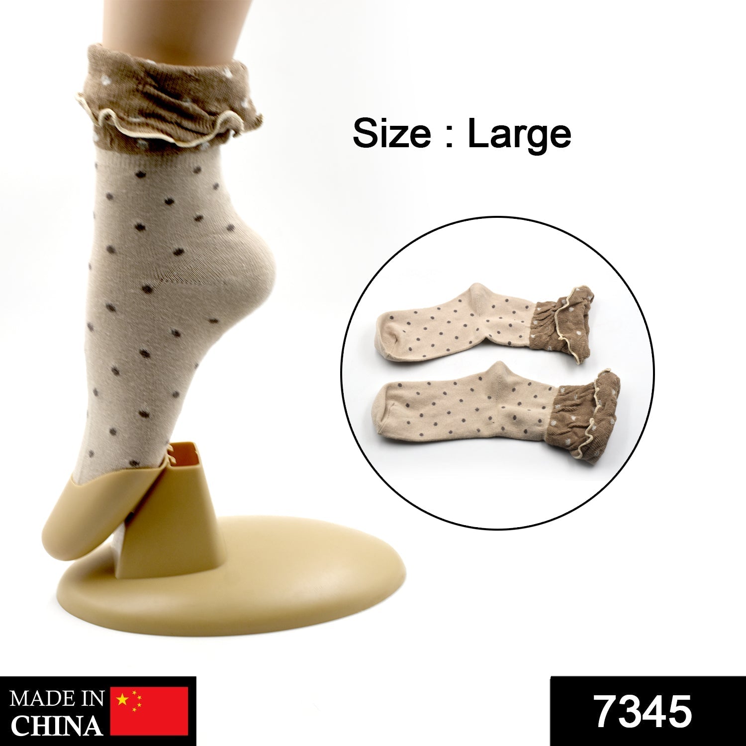 Stylish ankle socks for women, high-quality fabric.