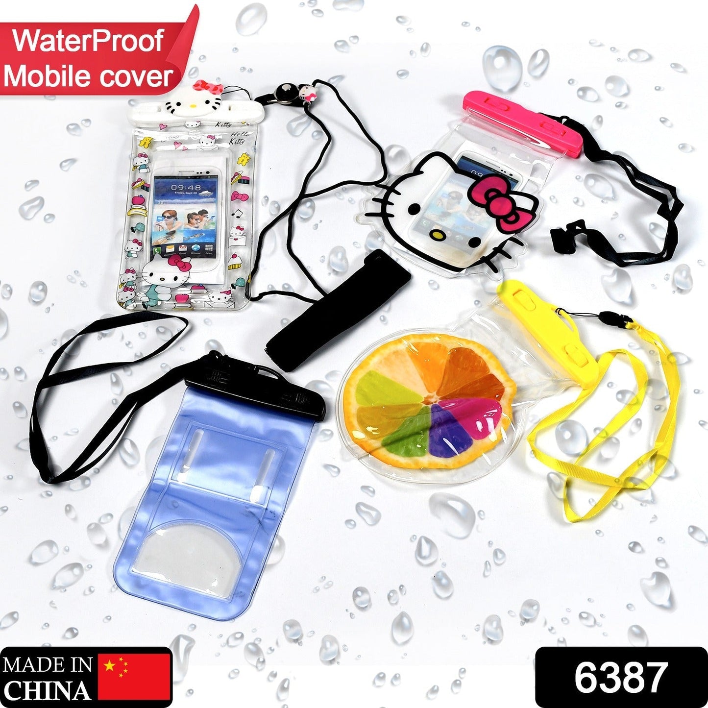 Mobile phone waterproof cover