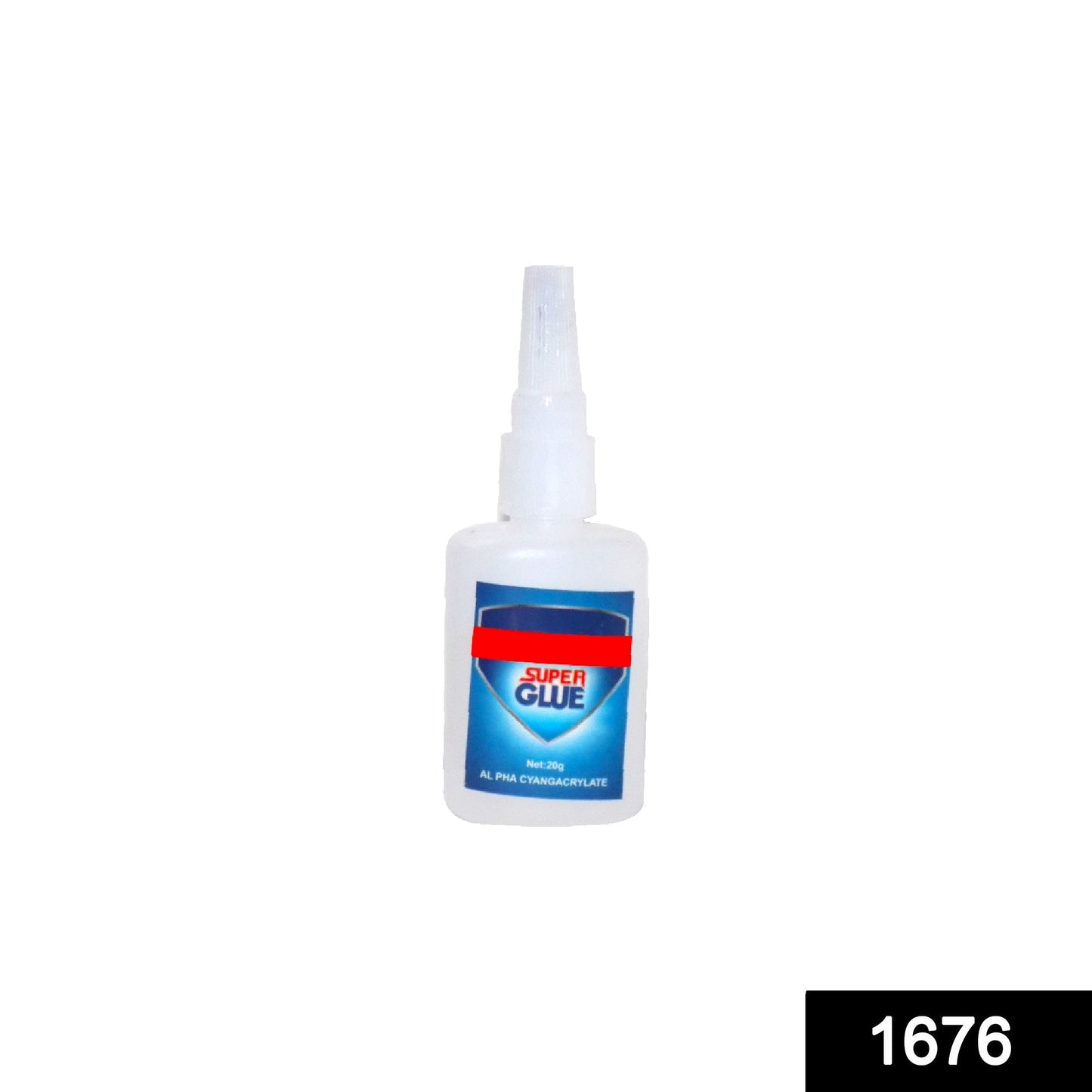 Strong adhesive glue with precision applicator for quick fixes