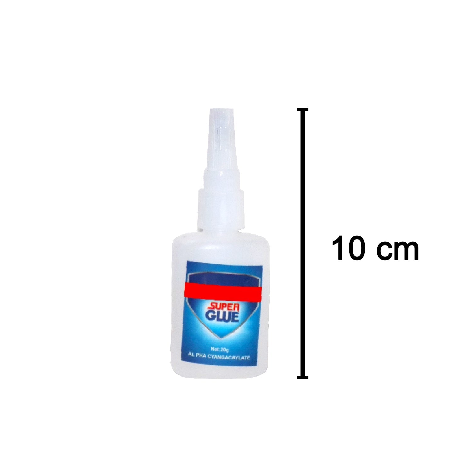 Easy-to-use super glue for instant and reliable adhesion