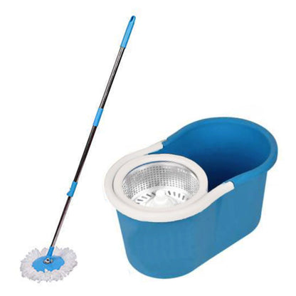 Microfiber spin mop set