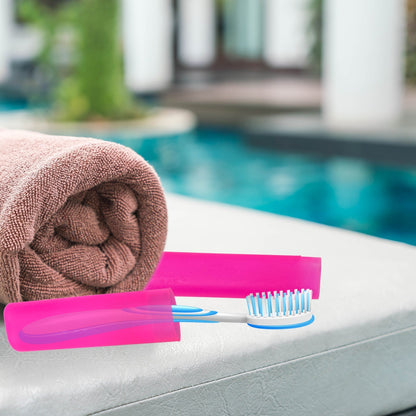 Toothbrush case, top view.