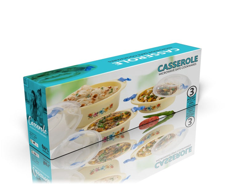 Insulated casserole containers