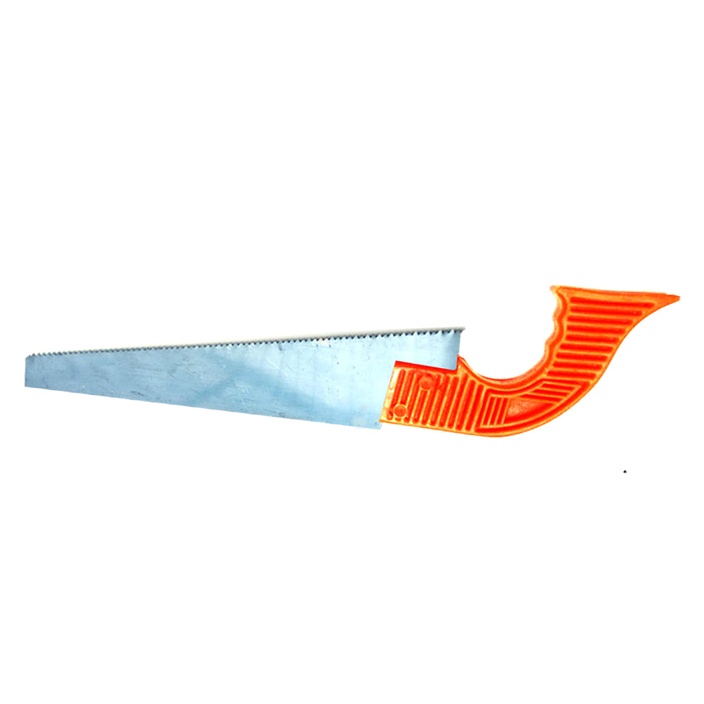 Durable plastic-handled hand saw for crafts and DIY