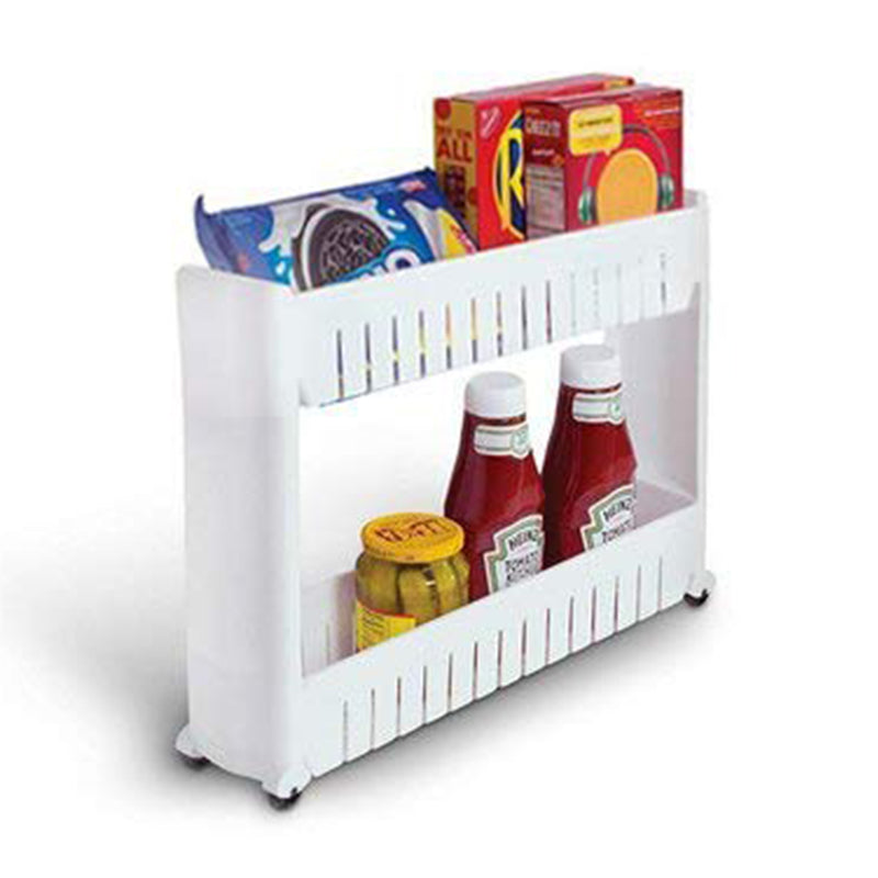 Slim storage rack