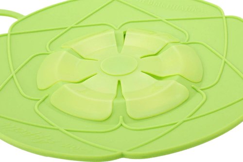 Multi-use silicone lid cover